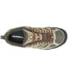 MERRELL MENS WATERPROOF LACE TRAINER - OLIVE